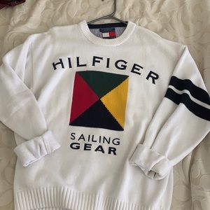 Vintage 90s Tommy Hilfiger Sailing gear sweater